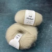 Infinity Design Silk Mohair (2641 натуральный) 75% супер кид мохер, 25% шелк 25 гр/210 м