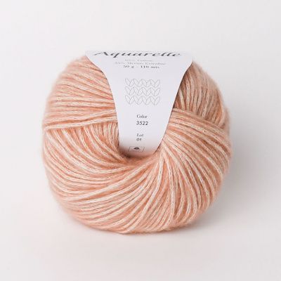 Infinity Aquarelle ( 3522 NUDE) 65% хлопок, 35% мериносовая шерсть 50 гр/110 м